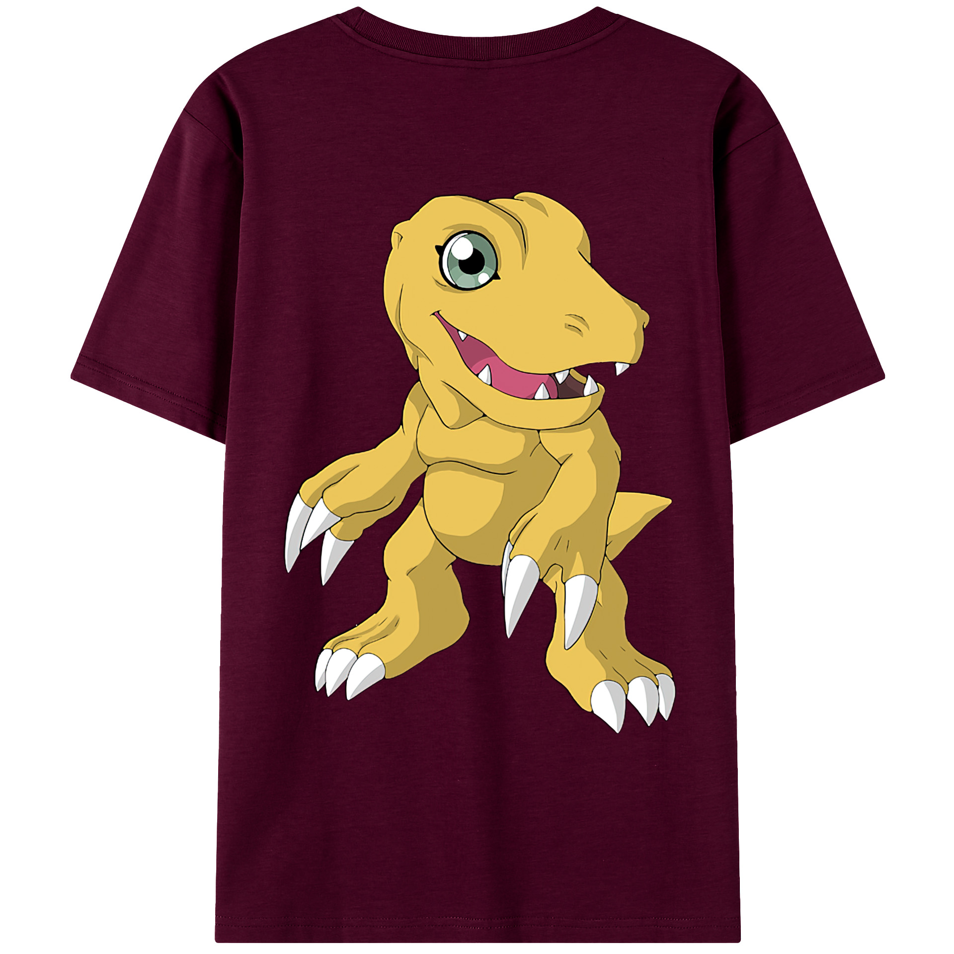 （画像用） Digimon デジタルモンスター/デジモン レディース半袖Tシャツ(バックプリント)